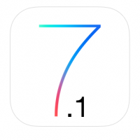 ios 7.1 logo icon