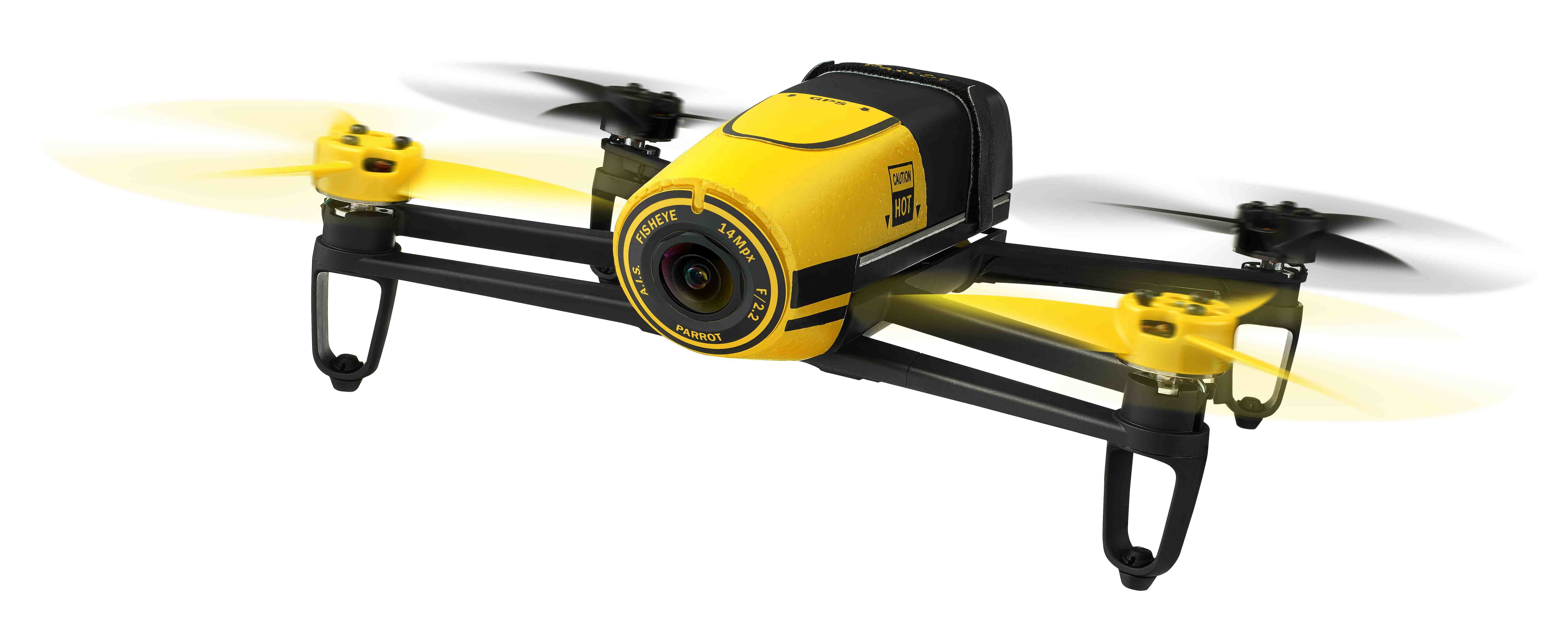 parrot bebop drone, nuovo quadricottero per riprese aeree spettacolari