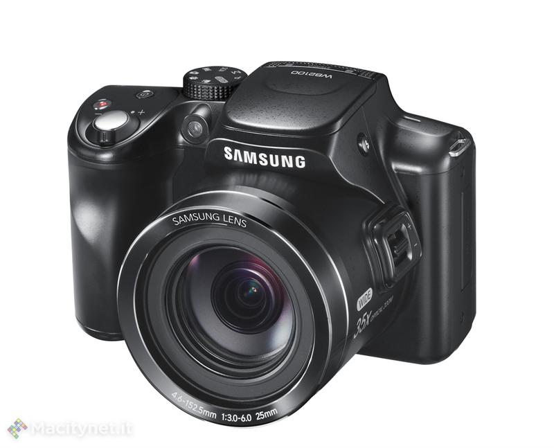 Samsung presenta la nuova fotocamera WB2100 con zoom ottico 35x