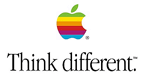 logo apple think different