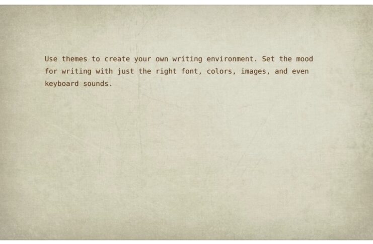 Scrivere senza distrazioni con WriteRoom