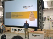 Amazon scommette sull’Italia: a Piacenza un centro distribuitivo da record