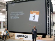 Amazon scommette sull’Italia: a Piacenza un centro distribuitivo da record