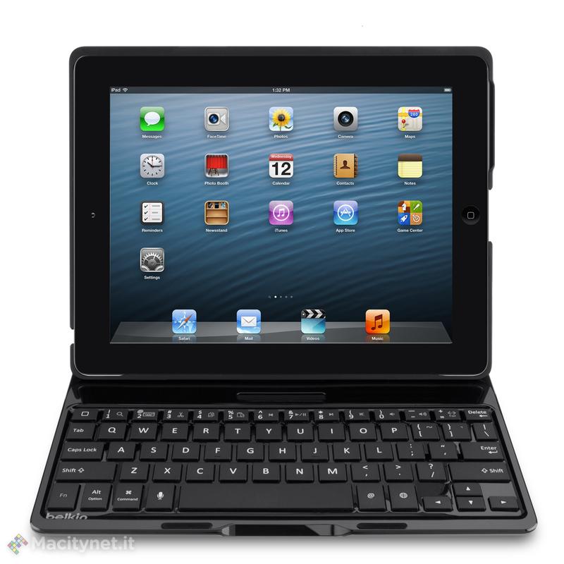Belkin Ultimate Keyboard Case: la cover con tastiera più sottile per iPad Belkin Ultimate Keyboard Case: la cover con tastiera più sottile per iPad