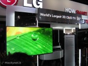 CES 2012: la super televisione OLED di LG da 55” nelle foto e nel filmato di Macitynet