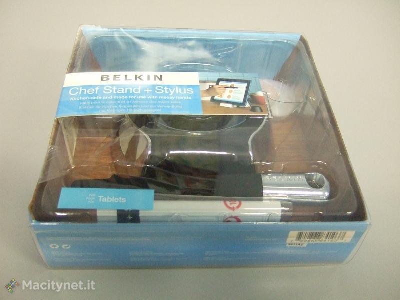 Chef Stand + Stilo, con Belkin l’iPad in sicurezza in cucina
