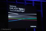Galaxy Note si presenta in Italia: il ritorno del pennino