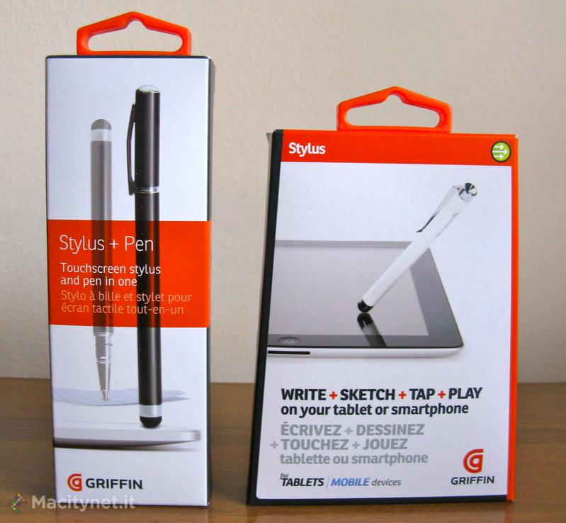 Griffin Stylus e Griffin Stylus+Pen: in prova gli stilo per disegnare e scrivere su iPad e iPhone