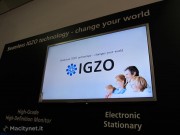 IFA 2012, Sharp mostra i pannelli IGZO: saranno impiegati da Apple?