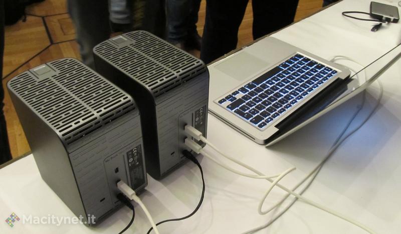 IFA 2012: Western Digital e il MyBook con doppia porta Thunderbolt e dischi da 10.000 RPM