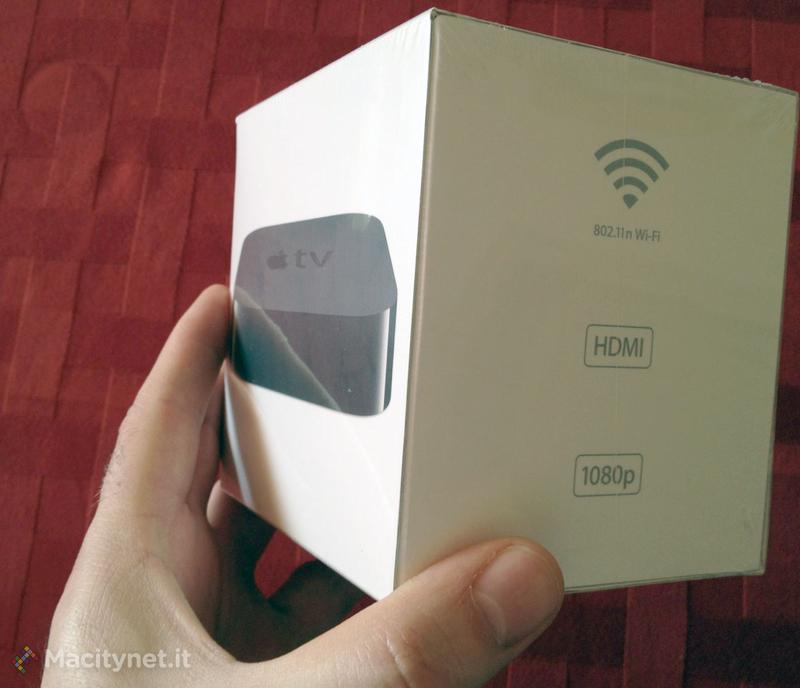 Apple TV a 1080p arriva in Italia: lo spacchettamento e le prime immagini Apple TV a 1080p arriva in Italia: lo spacchettamento e le prime immagini