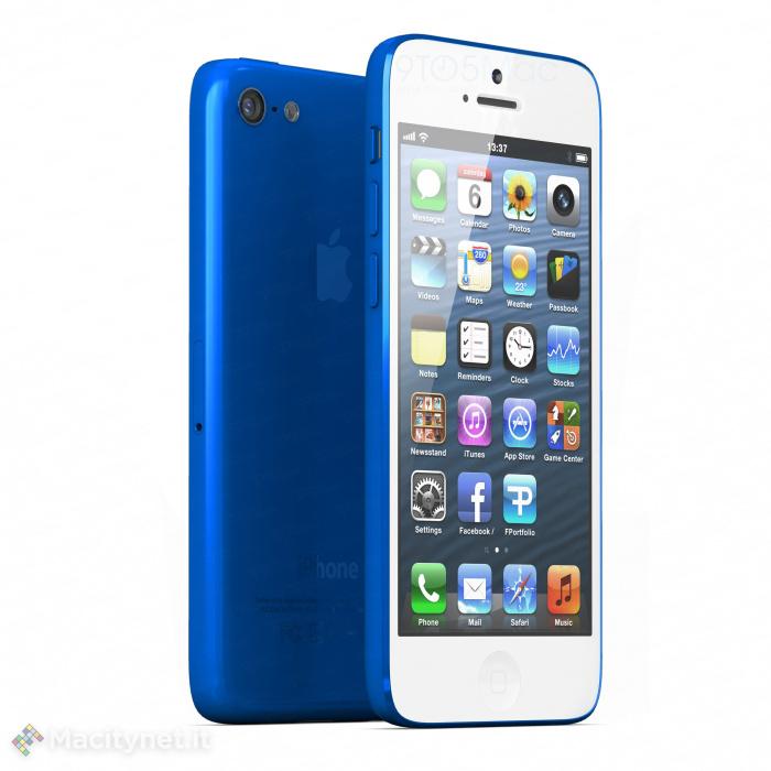 I primi rendering di iPhone low-cost nelle versioni colorate I primi rendering di iPhone low-cost nelle versioni colorate