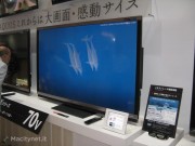 Ceatec 2011: da Sharp la TV del futuro, super leggera e con risoluzione 4 volte quella HD