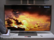 Ceatec 2011: da Sharp la TV del futuro, super leggera e con risoluzione 4 volte quella HD