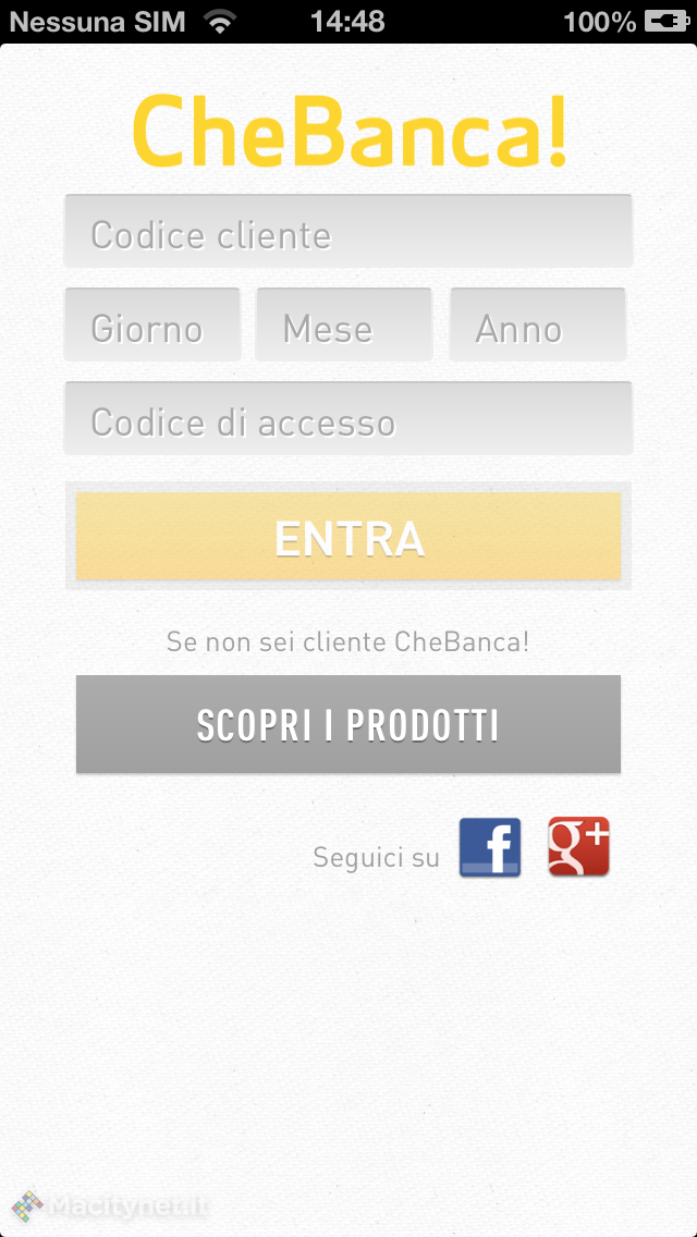 CheBanca! l’app ufficiale ora disponibile per iPhone