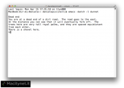 Terminale di OS X: 4 giochi d’altri tempi nascosti in Emacs