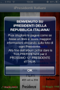 Tutti i Capi di Stato italiani su iPhone con iPresidenti della Repubblica Italiana