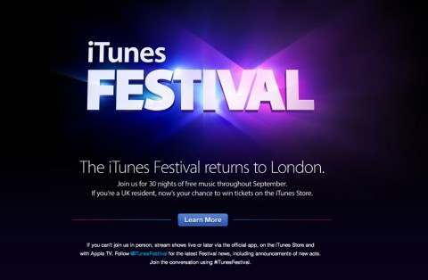itunes festival 2013 sito
