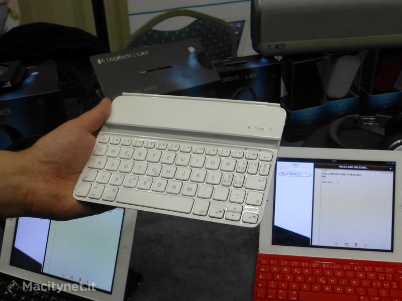 MWC 2013: Logitech mostra la Ultrathin Keyboard per iPad mini