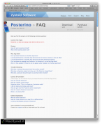 Posterino 2 per Mac: collage e foto gallerie da stampare sotto test