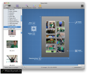 Posterino 2 per Mac: collage e foto gallerie da stampare sotto test