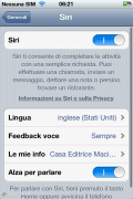 Come attivare Siri sull’iPhone 4S italiano