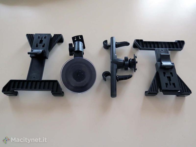 Supporti da auto Manhattan: montare iPad mini come GPS e come schermo per sedili posteriori