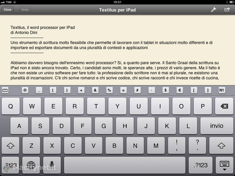 Scrivere su iPad, alla ricerca dell’app perfetta: la recensione di Textilus (1)