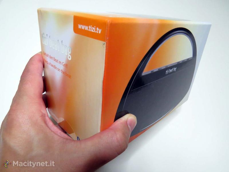 Tizi Beat Bag, piccolo, potente amplificatore Bluetooth disegnato con stile