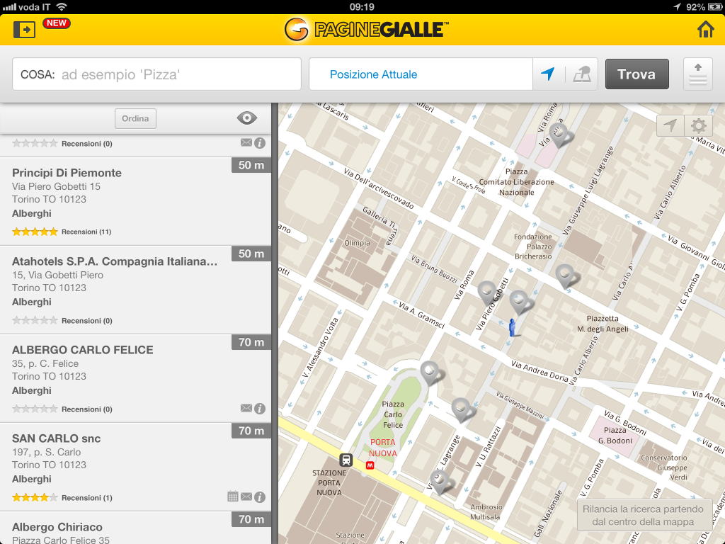 Oagine gialle per iPad