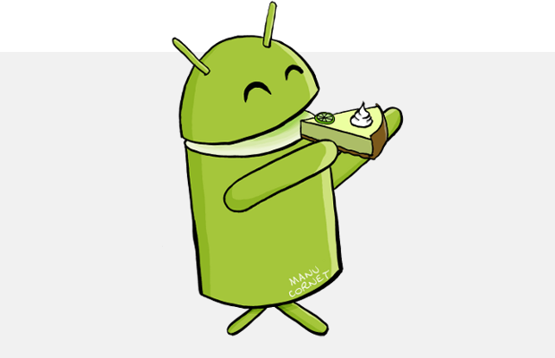 Android 5.0 “Key Lime Pie” arriverà assieme ad iOS 7