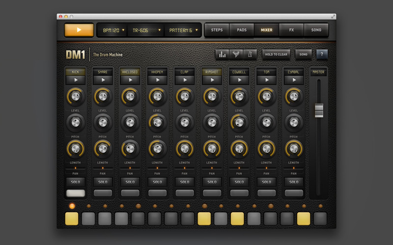 DM1 trasforma il Mac in una completa Drum Machine a soli 1,79 euro