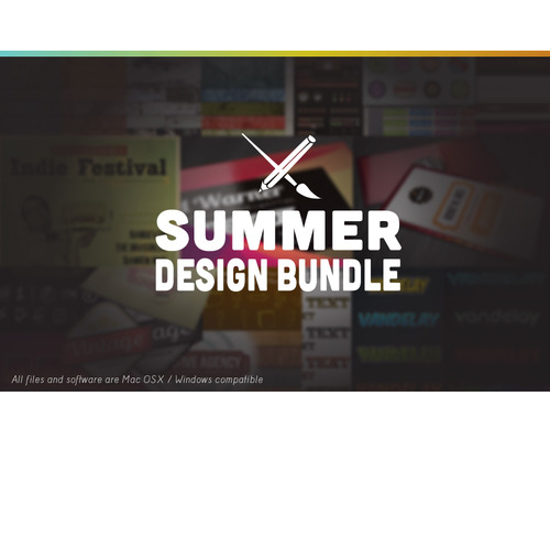 Summer Design Bundle: 2,5GB di elementi grafici per interfacce utente in super sconto