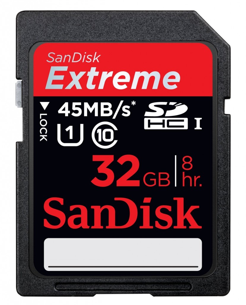 SanDisk Extreme sdhc 32gb