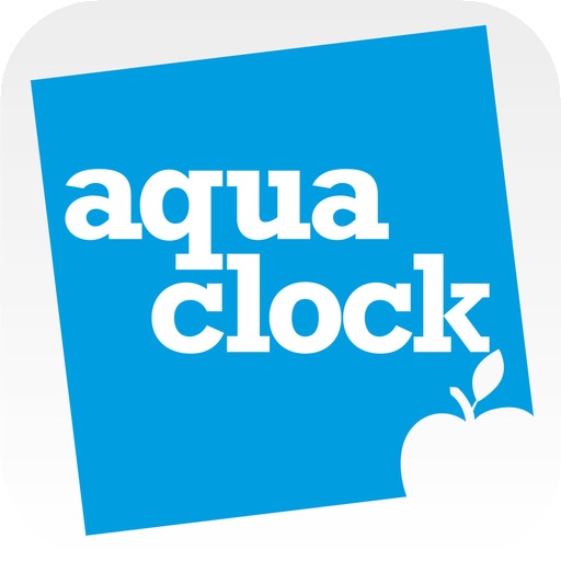 Con AquaClock alert per bere sempre la giusta quantità di acqua giornaliera su iPhone