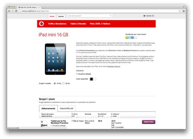 Vodafone e Mediaset Premium, Tv e calcio a casa e su tablet Mediasetprem