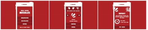 Rock Paper Missiles, la morra cinese in versione rivisitata e corretta su iPhone e iPad Rock Paper Missiles