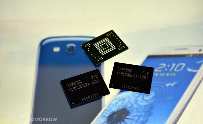 Da Samsung le più veloci NAND per smartphone