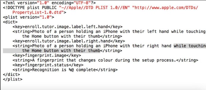 Lettore impronte digitali iPhone 5S, nel codice di iOS 7 beta la prova sensore impronte digitali in iPhone 5S