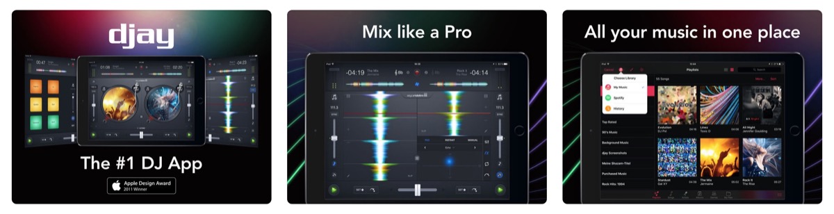 djay 2, la migliore app per DJ con iPhone e iPad