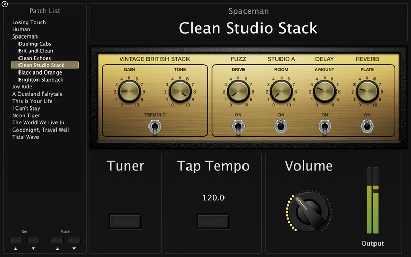 Mainstage 3 patch ed effetti
