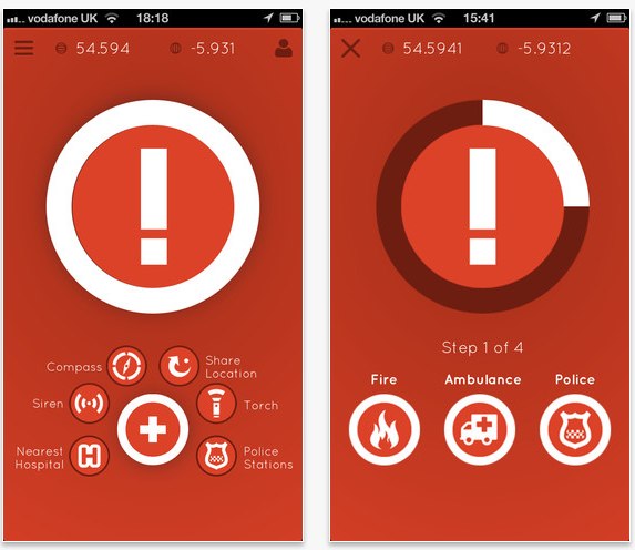 Distress, la app per il soccorso immediato su iOS Distress img