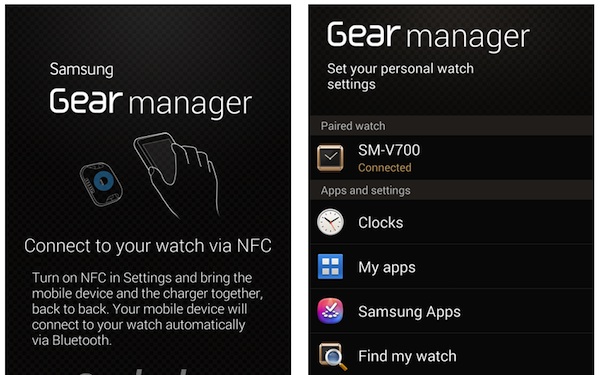 Samsung Galaxy Gear, trapelano le prime schermate dello smartwatch