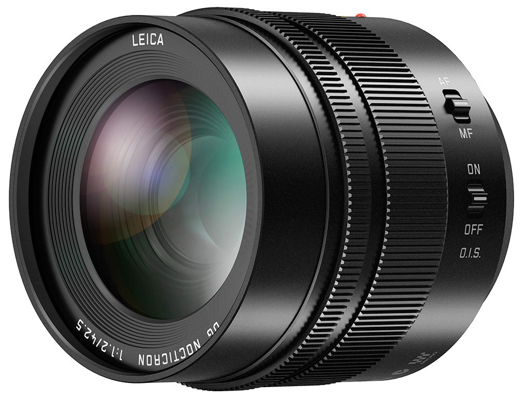 Leica DG Nocticron 42.5mm f/1.2, lente Micro 4/3 per Panasonic