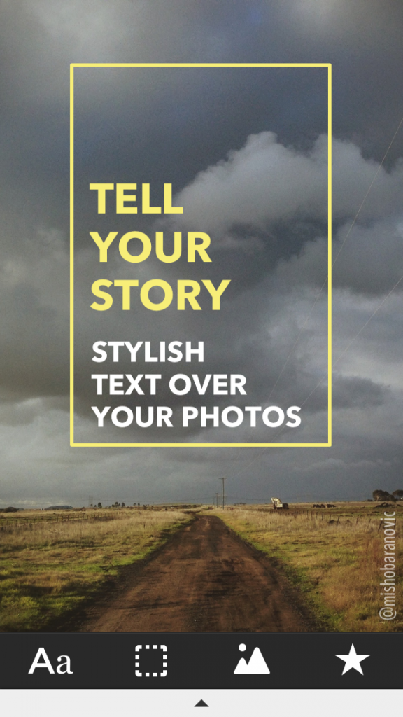 LetterGlow iPhone 5 Screenshot - Tell Your Story