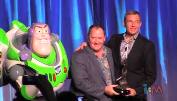 Steve Jobs e Pixar: il racconto emozionato di John Lasseter alla consegna del Disney Legends Award Steve Jobs e Pixar