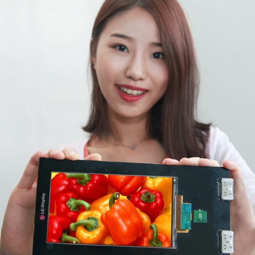LG presenta il primo schermo per smartphone da 2560×1440 pixel con 538 pixel per pollice