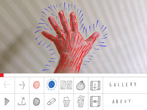 Loop, creare gif animate su iPad a mano libera loop
