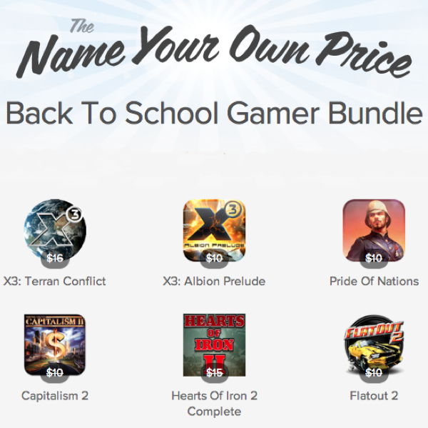 Stacksocial Back To School Gamer Bundle: 6 giochi Mac al prezzo che scegli tu