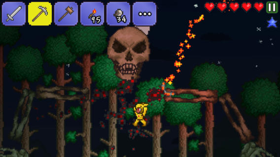 Terraria: il Minecraft in 2D per scavare, esplorare e costruire ora su iPhone e iPad Terraria